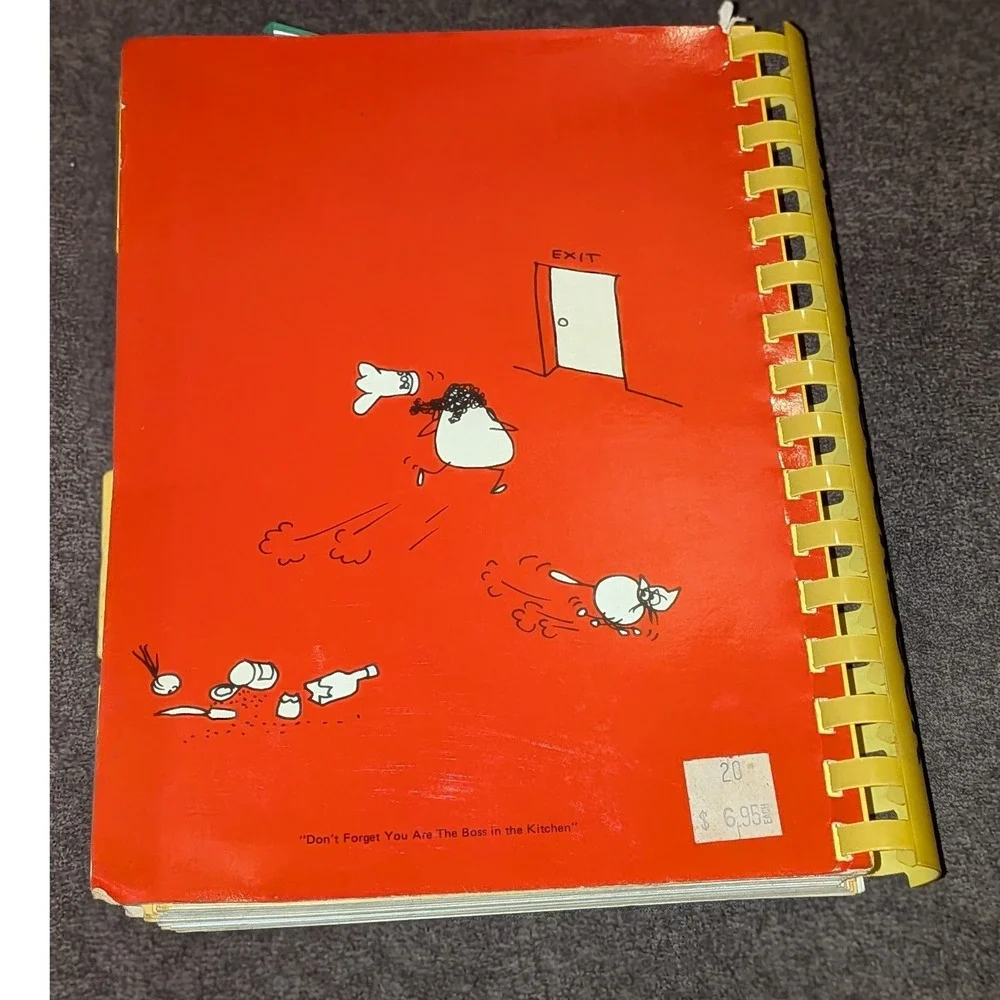 Vintage 1979 Ursula's Cookbook Ursula's Cooking School Atlanta Georgia Spiral